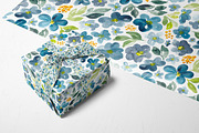 Blue, green and orange, a Pattern Graphic by Anya-D (Thumbnail 4 of 5)