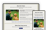 Dog Trainer - Wix Studio Website, a Wix Template by Kitteeh (Thumbnail 14 of 17)