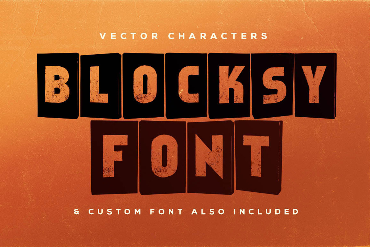 Blocksy - 3D Lettering & Font preview 4