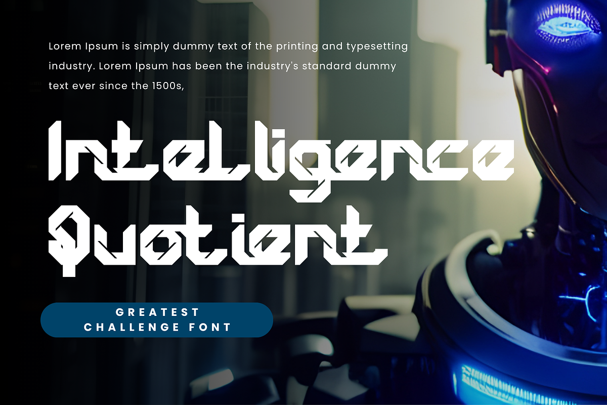Greatest Challenge - Tech Font, a Sans Serif Font by 177Studio (Photo 5 of 5)