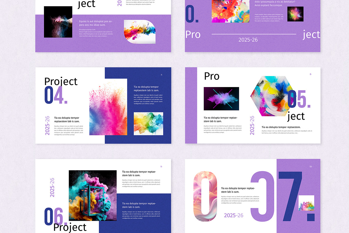 Portfolio Presentation Layout, a Design Template by MightyDesign (Photo 3 of 7)
