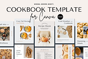 Autumn Canva Cookbook Template, a Magazine Template by Erin Cassidy (Thumbnail 1 of 10)