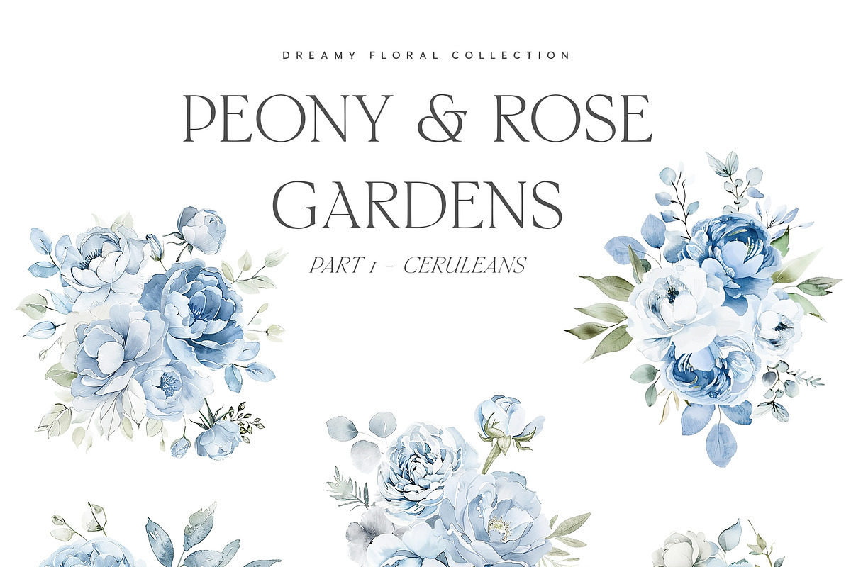 Peony & Rose Gardens - Library, a Decorative Illustration by Isabelle Salem (Photo 4 of 11)