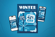 Winter Sale Promotion Flyer Set, a Flyer Template by The Good Store (Thumbnail 1 of 2)