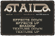 Tailface Vintage Layered Font, a Serif Font by JumboDesign (Thumbnail 5 of 6)