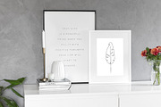 Banana Leaf. One line drawing., a Decorative Illustration by ARg Design (Thumbnail 5 of 5)