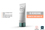 3D Rendering Cosmetic Tubes Mock-up, a Packaging Mockup by graystudio (Thumbnail 16 of 50)