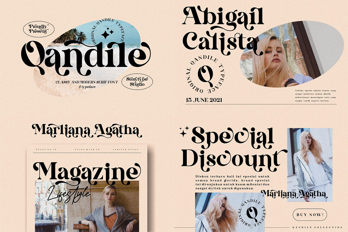 SALE! Mega Bundle 100+ Modern Font!, a Serif Font by Storytype Studio (Photo 52 of 111)