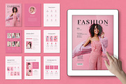 E Book Fashion Magazine Template, an UI Kit Template by MightyDesign (Thumbnail 1 of 10)