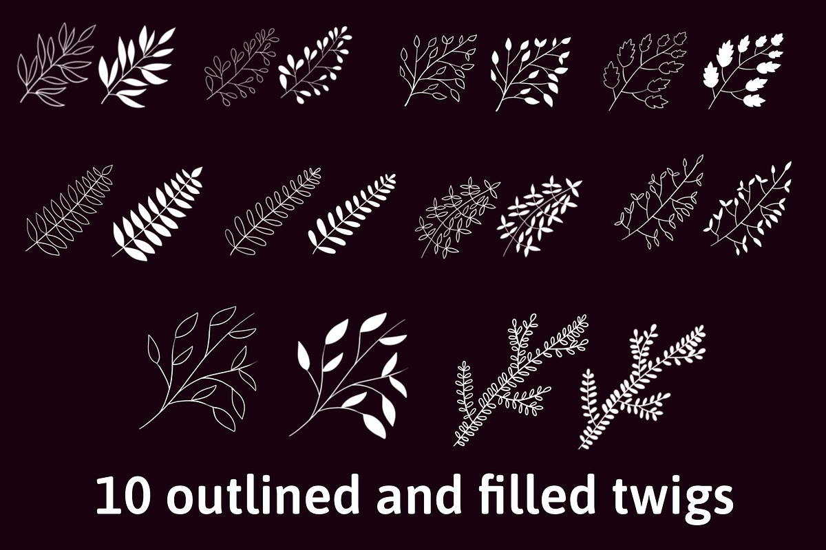 Wreath maker kit for Procreate, a Brush Add-On by Littlefield Design (Photo 12 of 14)