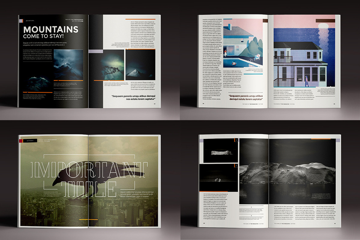 The EditoriAll Megabundle, a Magazine Template by Luuqas Design (Photo 16 of 26)