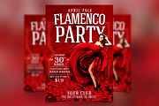 Flamenco Flyer PSD Template, a Flyer Template by Graphicfy Templates (Thumbnail 1 of 3)