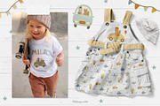 Friends animals & transport clipart, an Animal Illustration by polikarpovaart (Thumbnail 10 of 12)