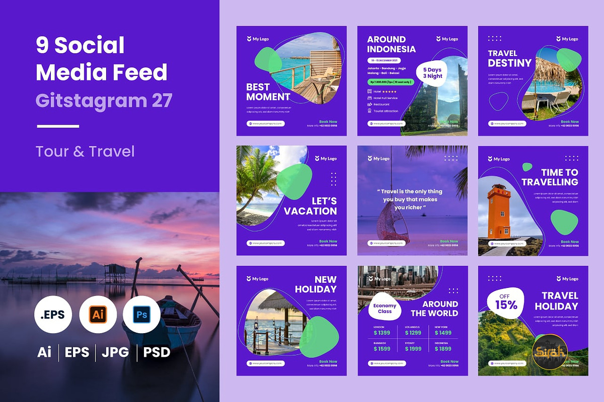 Social Media Feed, a Social Media Template by atapdesain