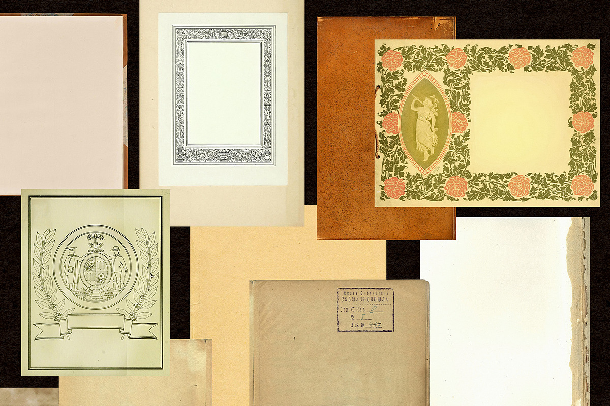 The Archive, Autumn | Vintage Kit, a Texture Graphic by GVGraphics (Photo 8 of 16)