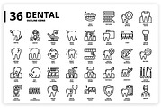 3,600 Icons x3 Styles, an Outline Icon by monkik (Thumbnail 99 of 299)