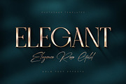 Royal Gold Lettering Text Effects, a Layer Style Add-On by Andrew Skoch Design (Thumbnail 7 of 8)
