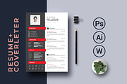 Professional Resume CV Template, a Resume Template by Blackcloud_Creations (Thumbnail 7 of 8)