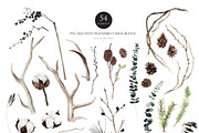 Watercolor flower - Dusty Winter, an Illustration by Beigetime (Thumbnail 6 of 14)