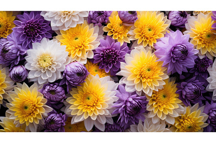 spring blooming yellow purple close, a Nature Photo by pikepicture