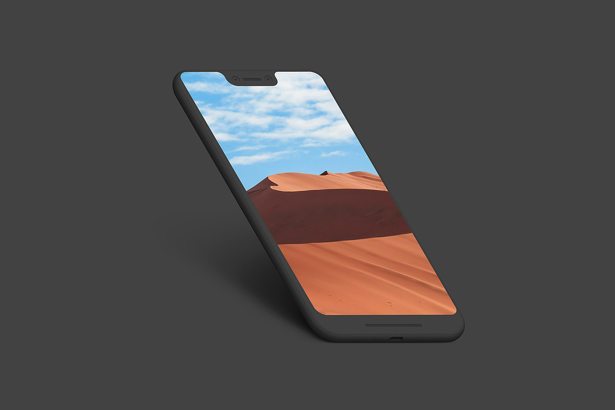 Pixel 3XL - 21 Clay Mockups - PSD, an iPhone Mockup by Asylab (Photo 20 of 73)