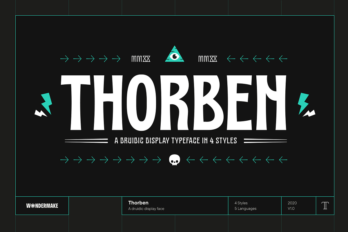Thorben, a Sans Serif Font by Wondermake (Photo 1 of 8)