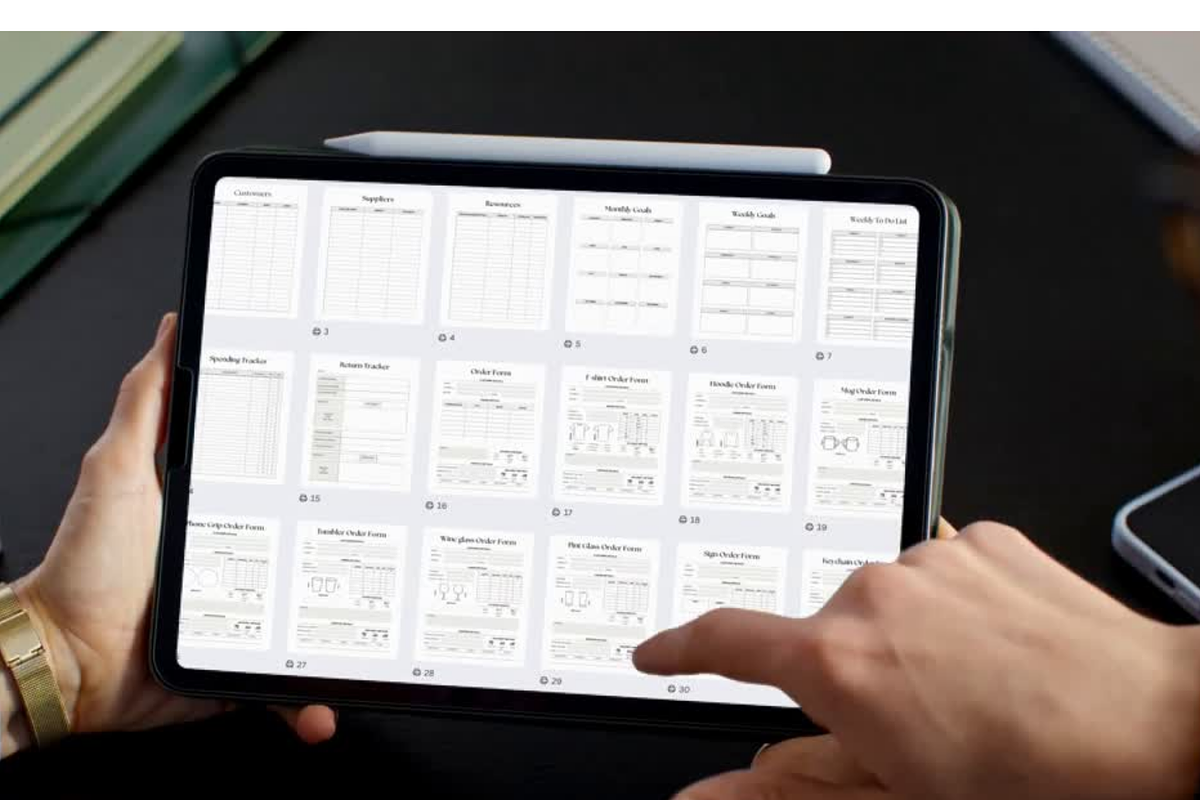 Small Business Order Forms Bundle preview 4