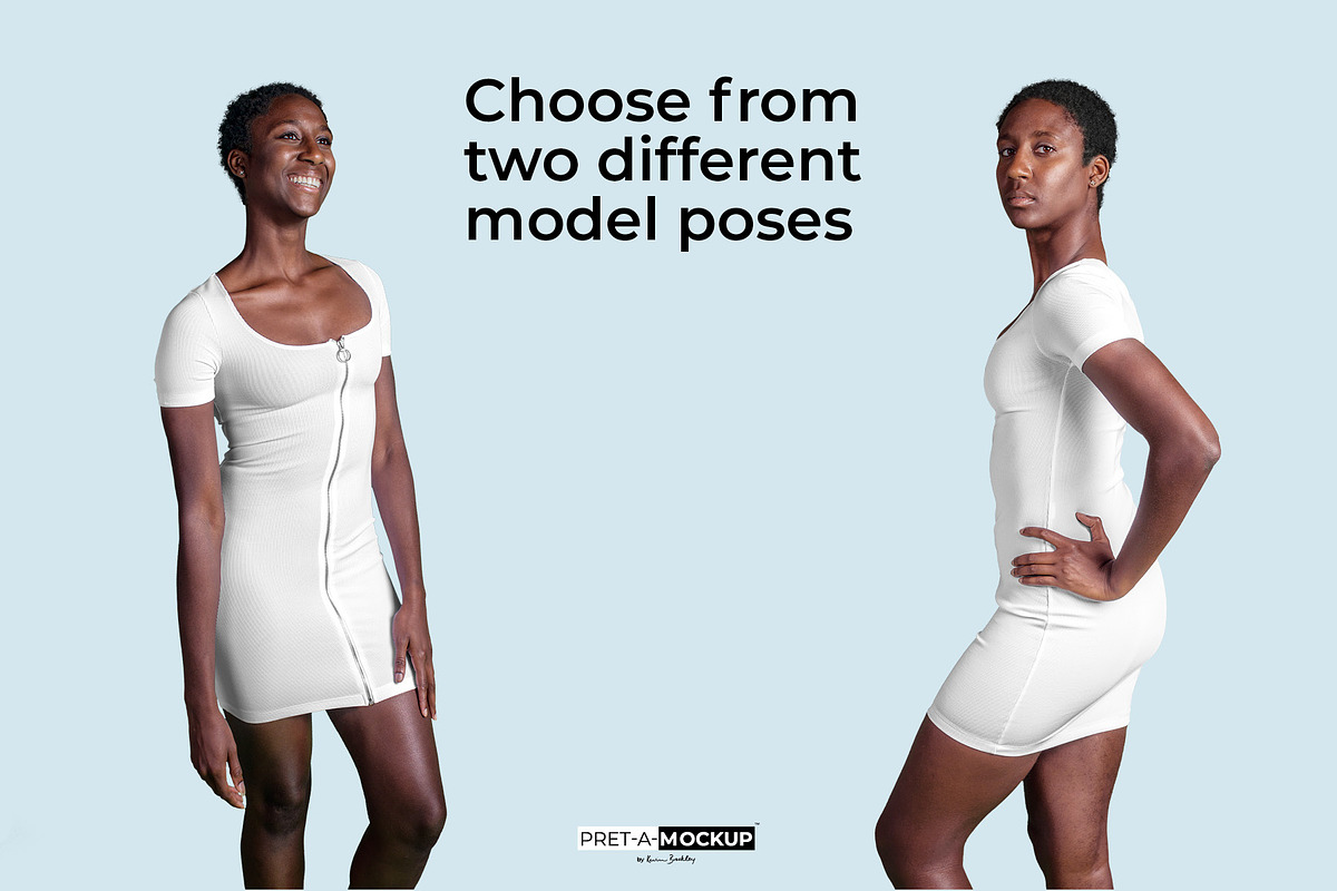 Zip Dress Mockup, a Books & Magazine Mockup by Pret-a-Mockup (Photo 2 of 7)