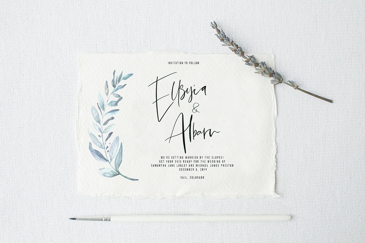 Minted Mood / Font Duo, a Script Font by Fortunes Co (Photo 14 of 15)