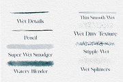Acquarello Wet Procreate Brushes, a Brush Add-On by KJP Designs (Thumbnail 4 of 10)