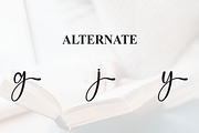 Reading | Script Font, a Handwritten Font by Scratchones (Thumbnail 8 of 9)
