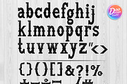 Western Cowboy Font Bundle Alphabet, a Symbol Font by Graphixmania (Thumbnail 6 of 8)