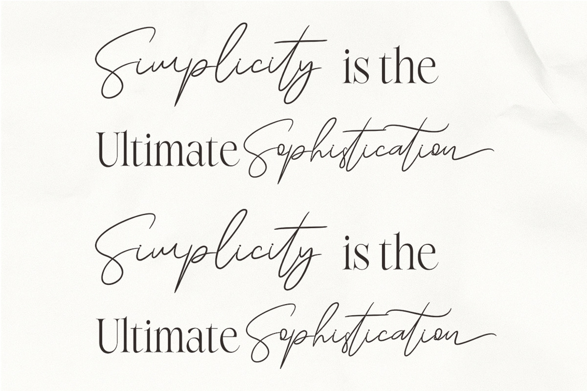 Asteral Classic Font Duo, a Script Font by StudioRhd (Photo 7 of 11)