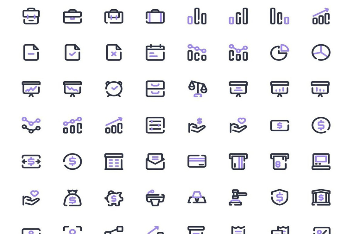 Kerja Business & Finance, an Outline Icon by Lumina_ui_ux202 (Photo 6 of 6)