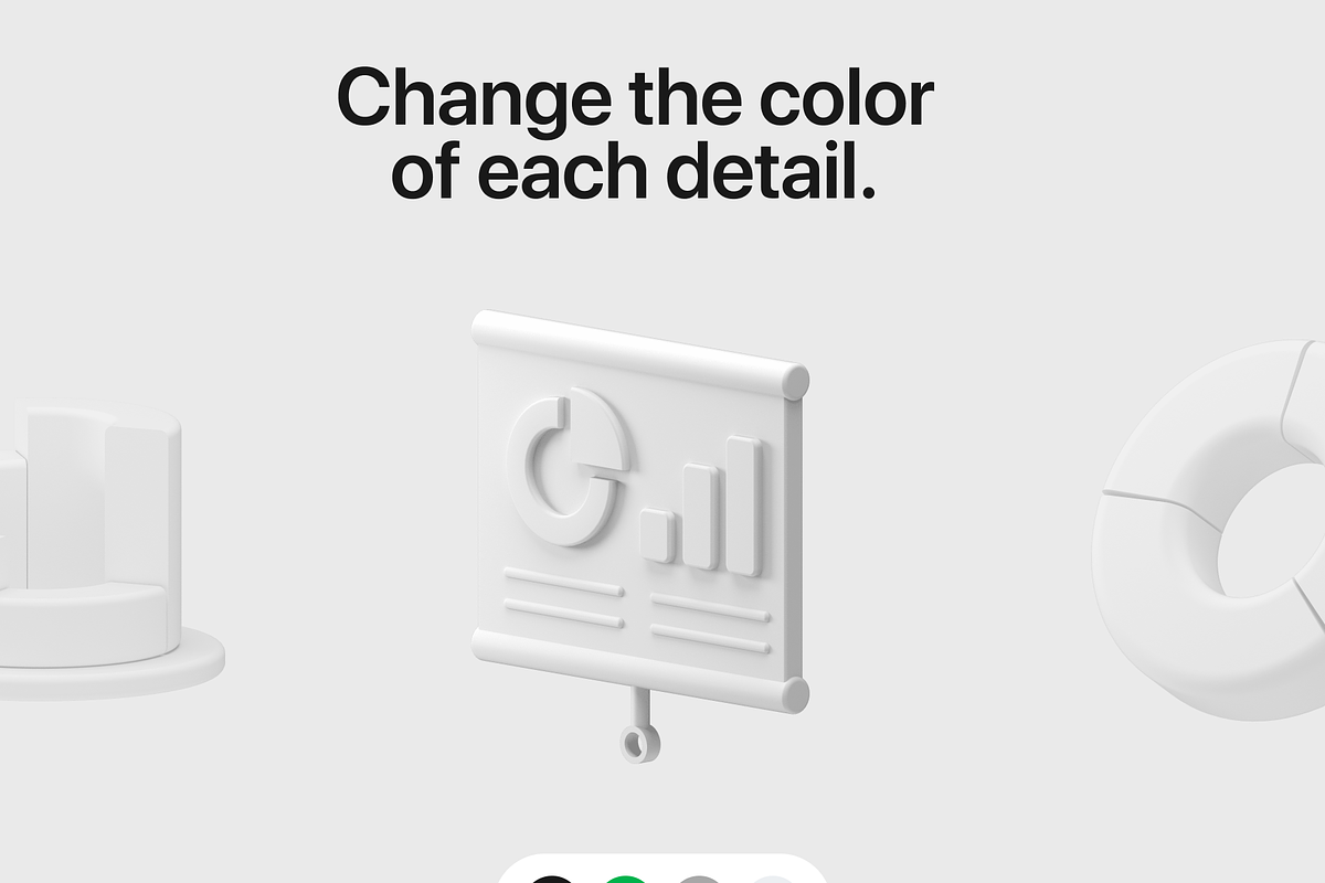 Invest 3D icons, an Icon by Goicons (Photo 6 of 9)