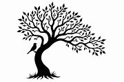 Tree Roots Silhouette Vector Pack, an Illustration by hafijul (Thumbnail 3 of 8)
