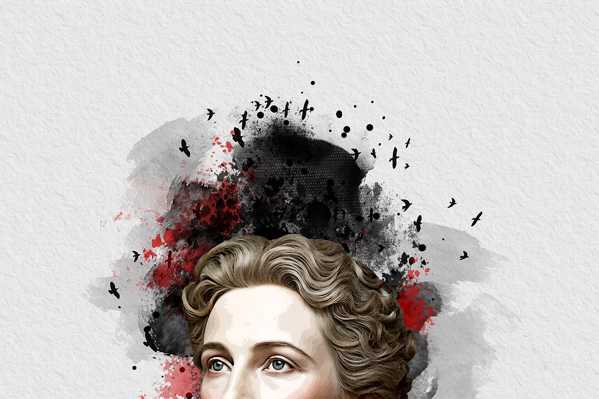 Watercolor Canvas Frame Art Effect, an Action Add-On by MRI STUDIO (Photo 22 of 34)
