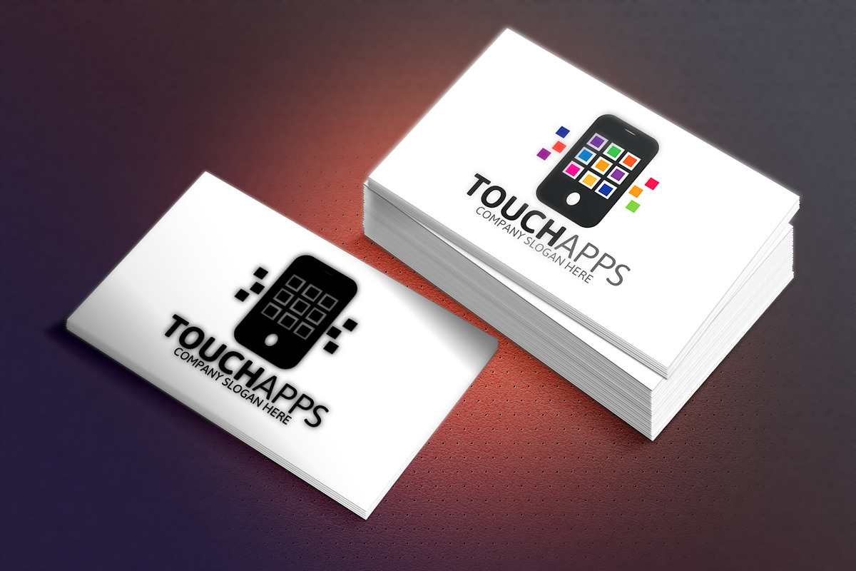Touch Apps Logo, a Branding & Logo Template by Josuf Media