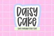 Daisy Cake | Cute Handwritten Font, a Handwritten Font by KA Designs (Thumbnail 1 of 13)