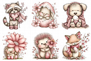 Whimsical Easter Animal Clipart, an Illustration by Daily.Designs (Thumbnail 3 of 8)