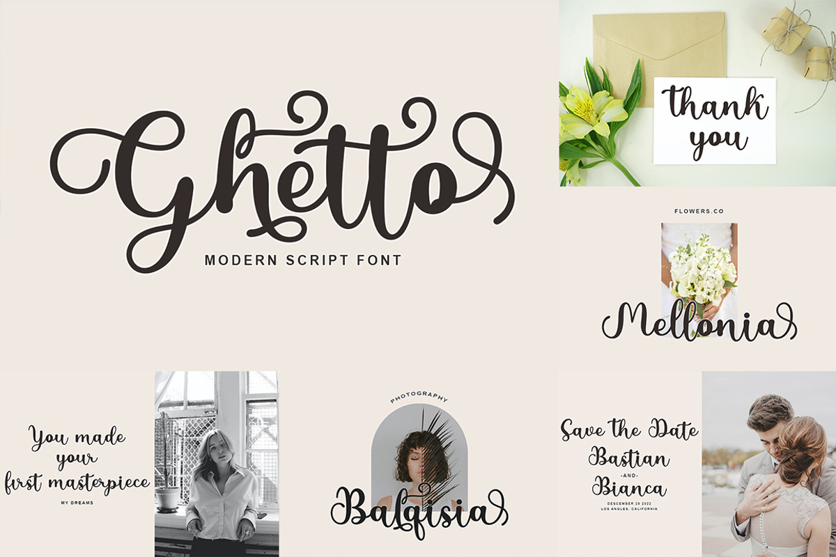 All Type Collection Font Bundle, a Script Font by Bosstype Studio (Photo 13 of 45)