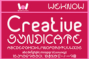 Super Hybrid font, a Font by weknow (Thumbnail 5 of 8)