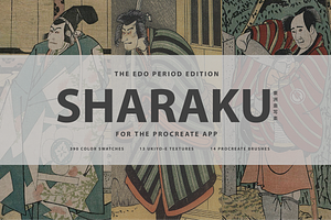 Sharaku Procreate Kit