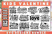 Kids Valentine SVG Bundle, a Graphic by crafthome (Thumbnail 1 of 7)