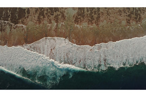 Sunlight reflecting off ocean waves, a Nature Photo by Goinyk