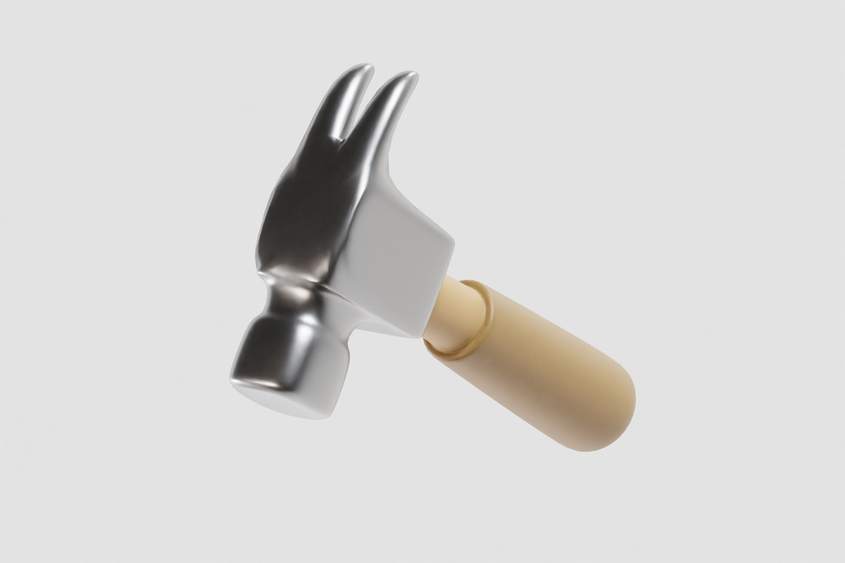 Hammer, an Object 3D Model by fahad121 (Photo 2 of 8)