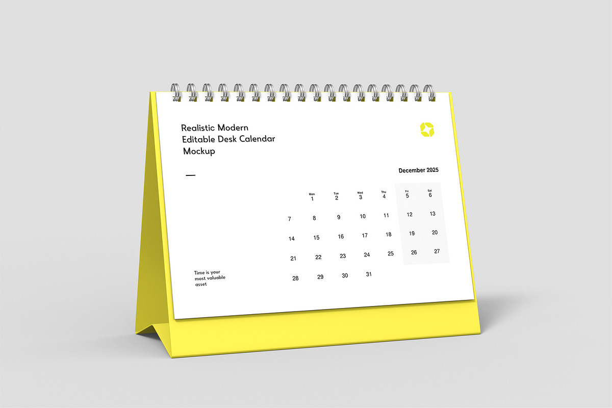 Realistic Calendar Mockup, a Product Mockup by graphypix (Photo 1 of 4)