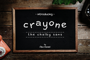 Crayone, a Sans Serif Font by Abo Daniel Studio (Thumbnail 1 of 9)