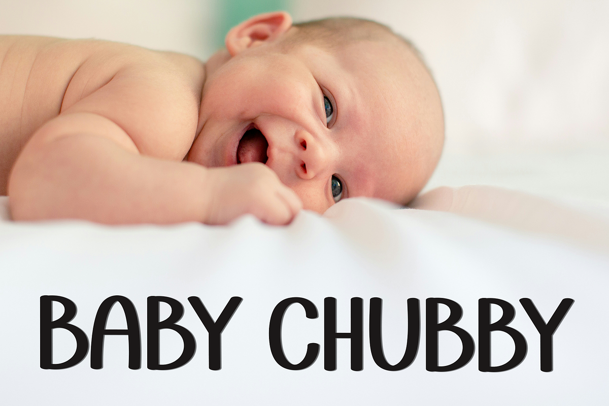 SWEET CHUBBY, a Sans Serif Font by FreshTypeINK (Photo 5 of 8)