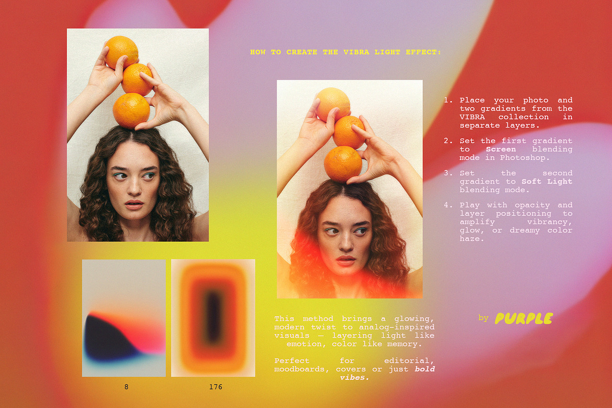 VIBRA: 200 gradients, a Texture Graphic by Purple (Photo 4 of 11)